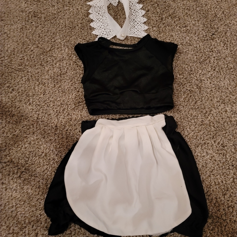 Maid dance costume